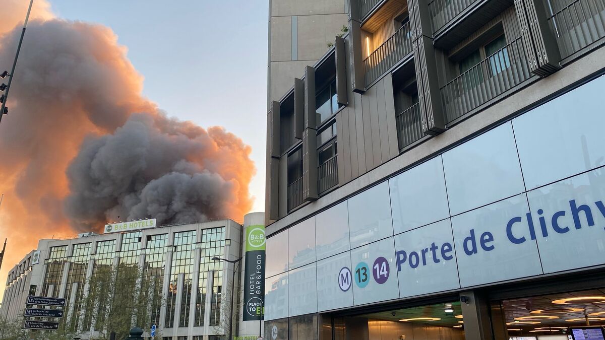 « Un sacré courage » : après l’incendie d’un centre de tri à Paris, les riverains saluent le travail des pompiers