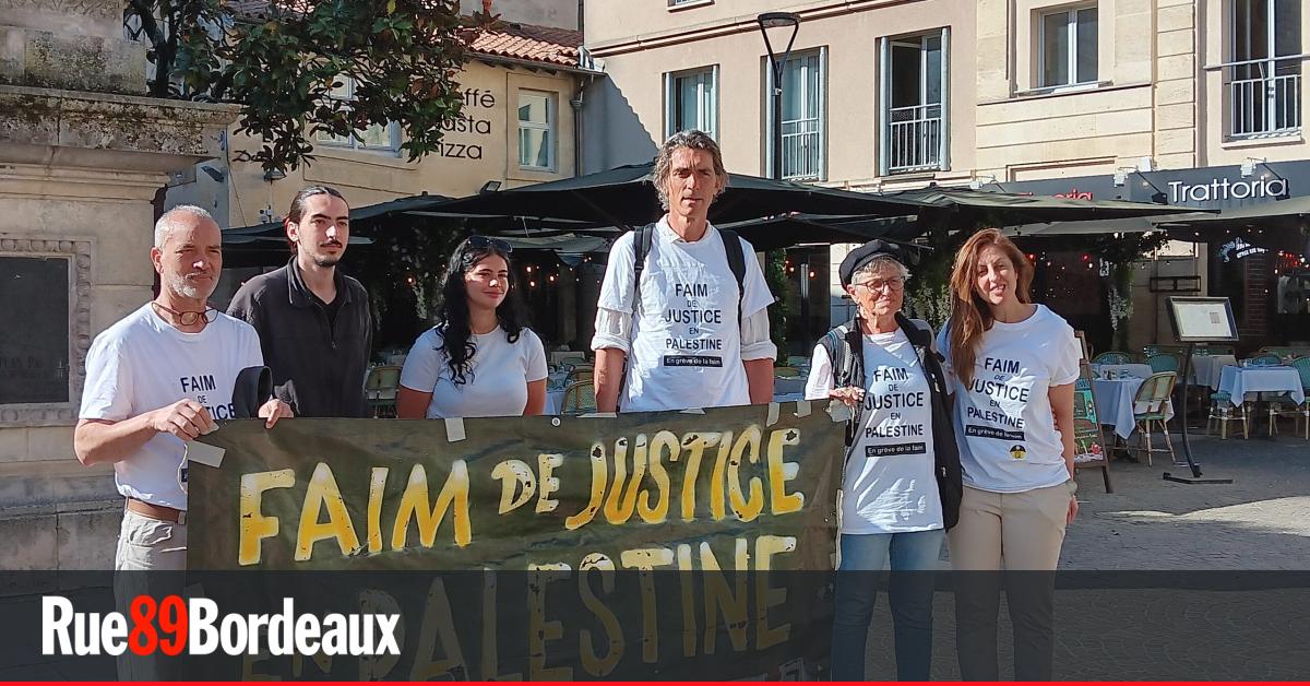Des médecins en grève de la faim pour la Palestine de passage à Bordeaux
