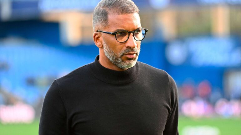 Habib Beye, coach de Rennes