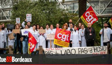 Au CHU de Bordeaux, les techniciens de laboratoire réclament une prime prévue depuis 1958