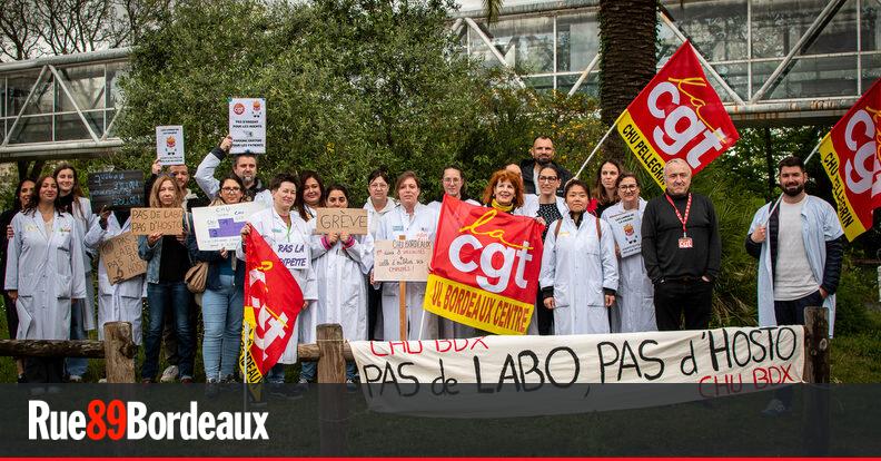 Au CHU de Bordeaux, les techniciens de laboratoire réclament une prime prévue depuis 1958