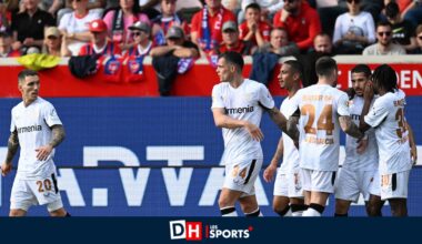 Allemagne: Leverkusen reste à distance du Bayern, la course à l'Europe se resserre