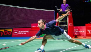 Alex Lanier, champion d’Europe français de badminton : « Il va me falloir sortir le grand jeu face aux meilleurs mondiaux »