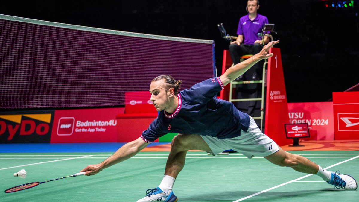Alex Lanier, champion d’Europe français de badminton : « Il va me falloir sortir le grand jeu face aux meilleurs mondiaux »