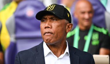 Antoine KOMBOUARE head coach of FC Nantes during the Ligue 1 McDonald's match between Toulouse and Nantes at Stadium de Toulouse on August 18, 2024 in Toulouse, France. (Photo by Anthony Dibon/Icon Sport) - Photo by Icon Sport
