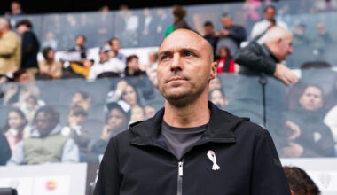Head coach Alexandre DUJEUX of Angers during the Ligue 1 MCDonald's match between Angers and Saint Etienne at Stade Raymond Kopa on October 26, 2024 in Angers, France. (Photo by Eddy Lemaistre/Icon Sport) - Photo by Icon Sport