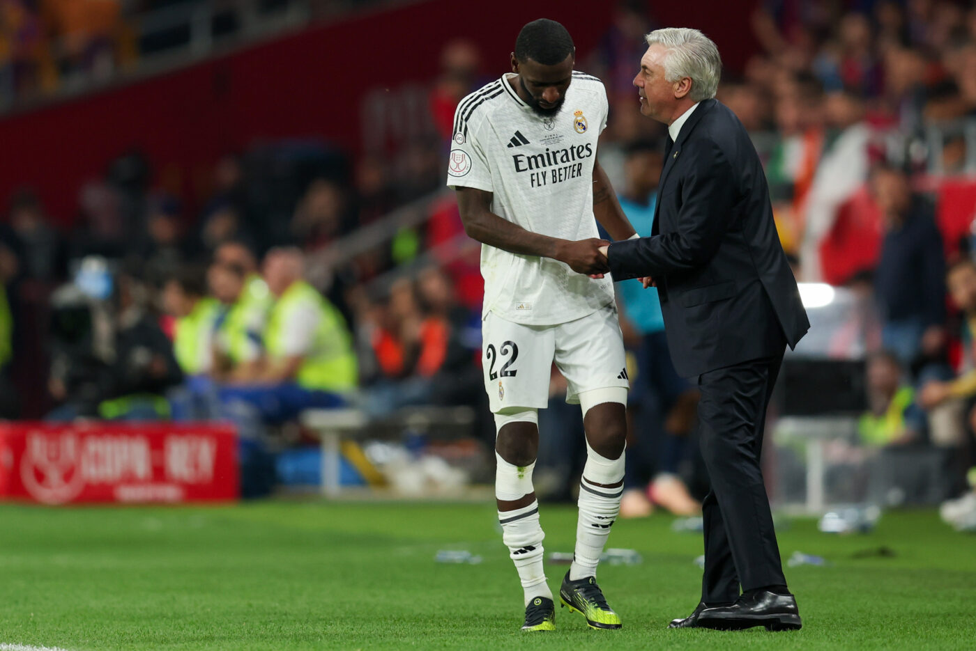 Antonio Rüdiger s'excuse après son pétage de plomb à la fin du Clásico - Copa del Rey - Finale - FC Barcelone-Real Madrid (3-2 AP)
