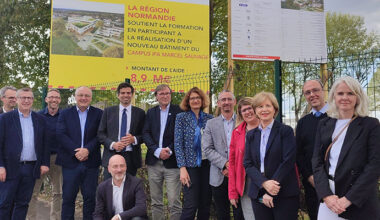 Jonas Haddad visite l’IFA Marcel-Sauvage