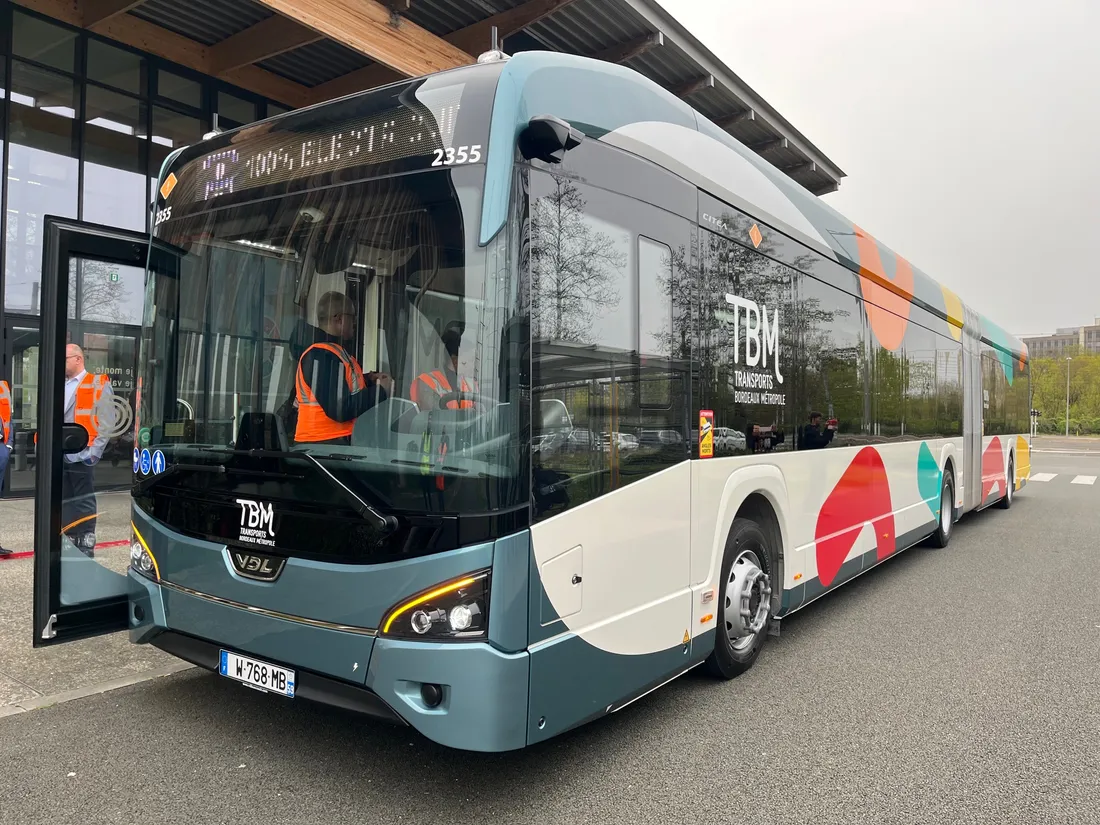 Les deux premiers bus 100% électrique de la ligne G de TBM vont subir une batterie de tests