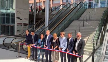 La place basse Béraudier a été inaugurée