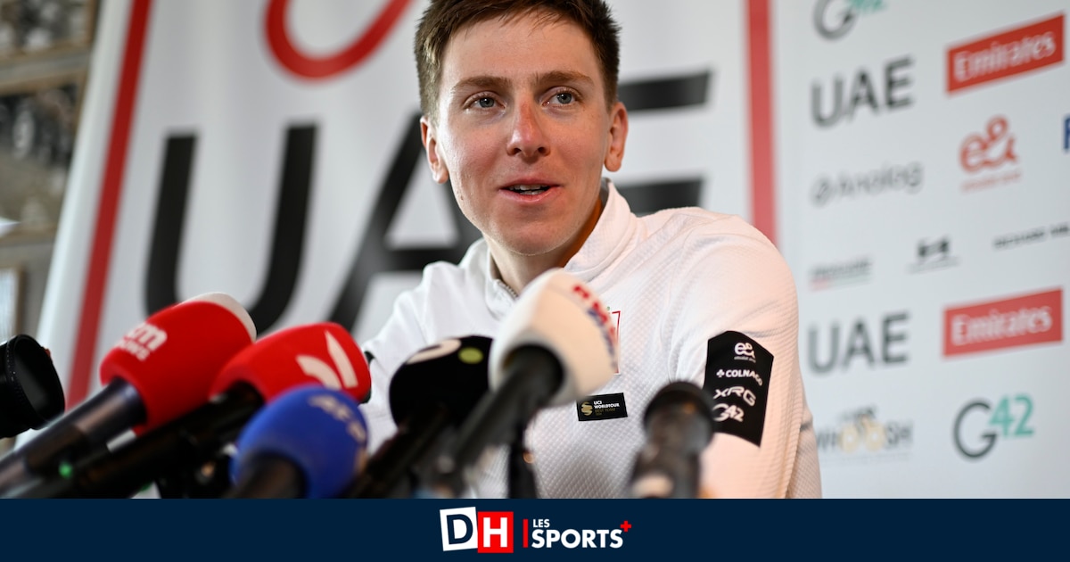 Tadej Pogacar prend la défense de Wout van Aert : "Il ne doit pas se prendre la tête avec sa petite erreur de mercredi"