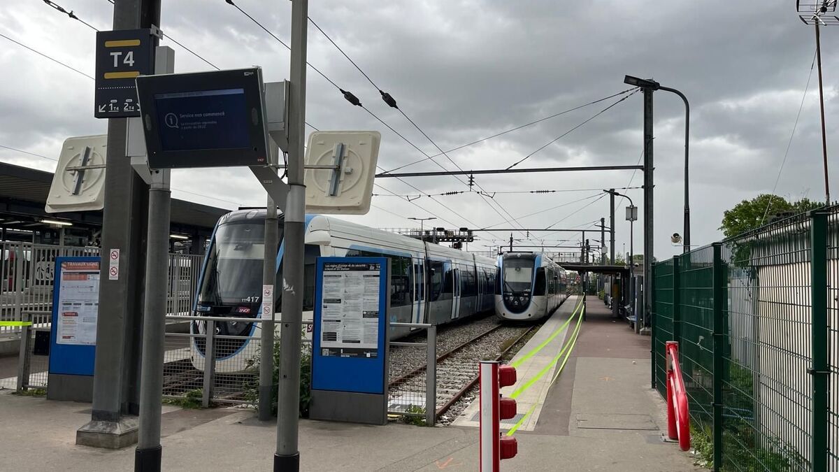 Après l’agression d’un passager dans le tram T4, le trafic toujours à l’arrêt ce mardi