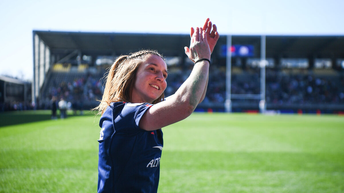 « Laure est enceinte » : Pauline Bourdon Sansus, demi de mêlée du XV de France, raconte la grossesse de son épouse