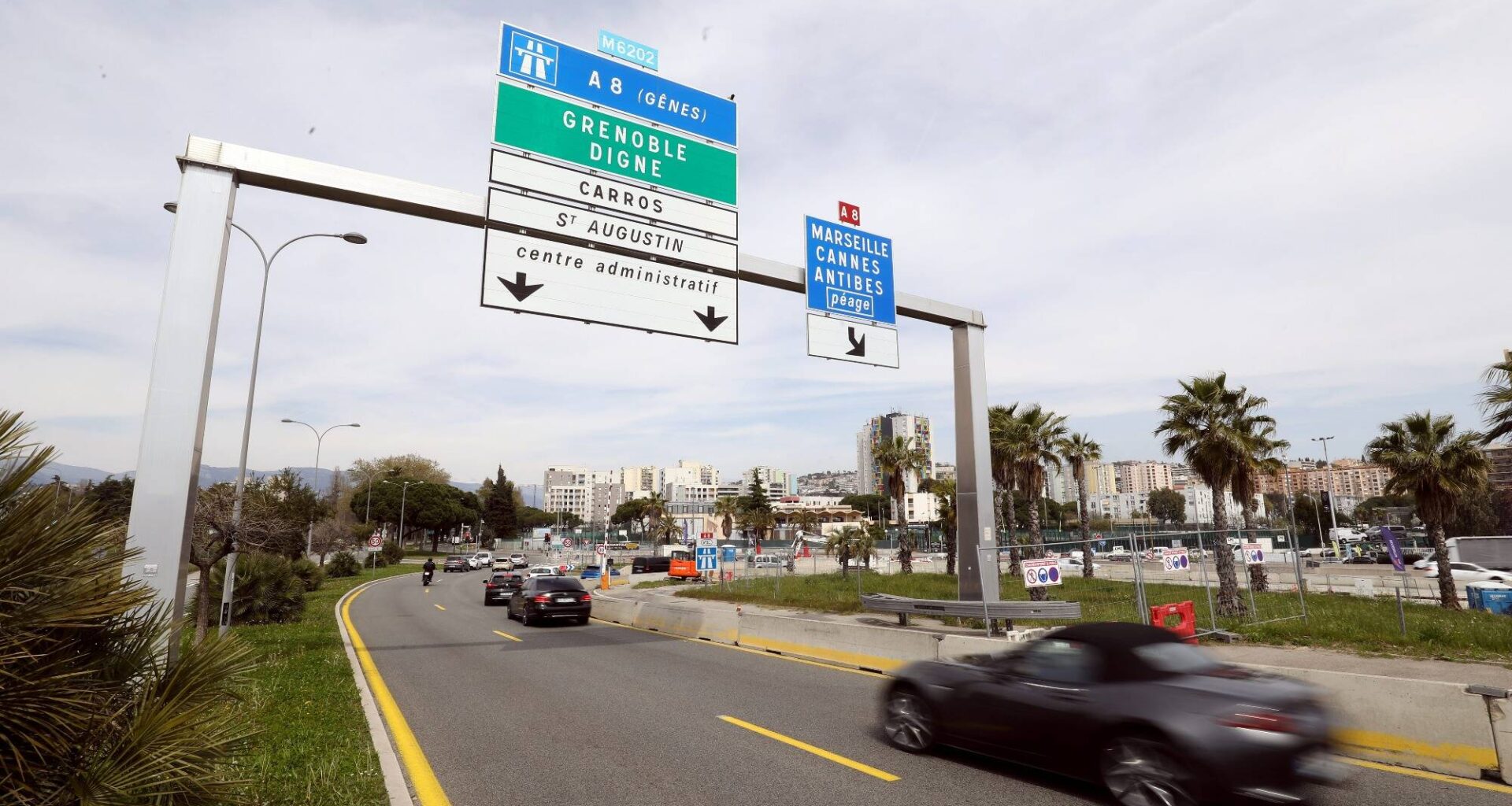 Une entrée de l'autoroute A8 ferme définitivement à Nice le 8 avril: voici l'article à lire pour y voir plus clair
