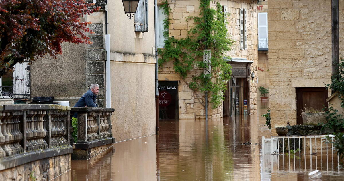 Bordeaux a vu tomber autant de pluie en un week-end qu’en un mois – Libération