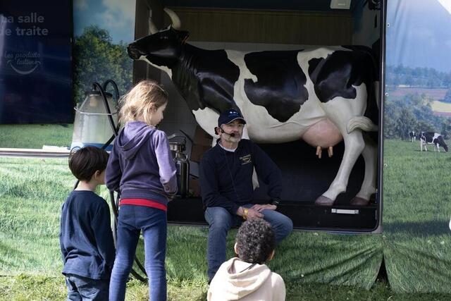 photo découvrir les animaux à la foire.  ©  photo presse océan-nathalie bourreau