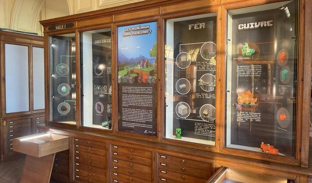 « Les minéraux dans Minecraft » : à Paris, une exposition plonge dans l’univers du
