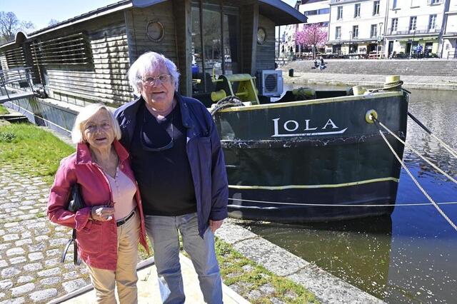 photo hélène et jean-françois salmon, 82 ans tous les deux ; « une grande page de notre vie se tourne ».  ©  presse océan-nathalie bourreau