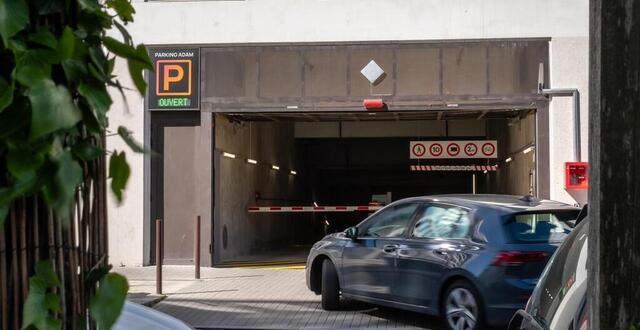 photo  ouvert aux usagers de passage, le parking souterrain adam (223 places), dans le nouveau quartier république, propose également 247 abonnements. les places mutualisées permettent d’optimiser l’occupation du parking.  ©  simon torlotin / ouest-france 