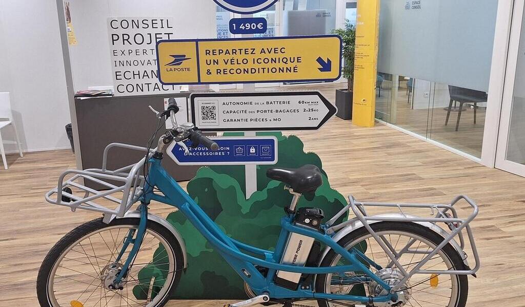 Reconditionné et à un prix cassé, qui veut acheter un ancien vélo de facteur ?