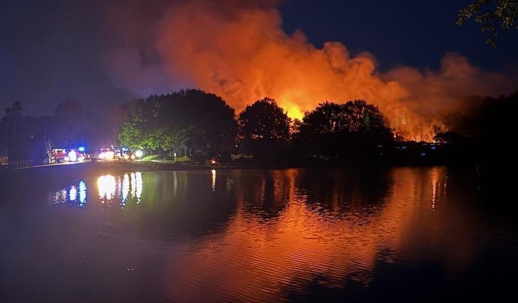 Feu de forêt en Ille-et-Vilaine : 50 hectares ont brûlé, 70 pompiers toujours sur place