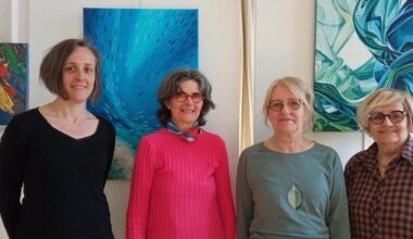 Les élèves des ateliers exposent leurs tableaux à la Gobinière à Orvault