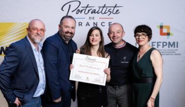 Maud Prudhommeaux a remporté un titre de portraitiste de France
