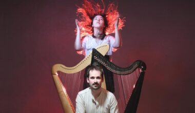 Bisiad, duo de harpes complices, sera en concert à Thorigné-Fouillard