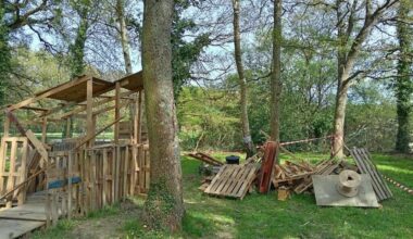 « Une volonté de nuire » : au sud de Rennes, la cabane construite par les enfants saccagée
