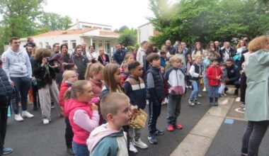 Haute-Goulaine. Beaucoup de monde pour voir les chars du carnaval