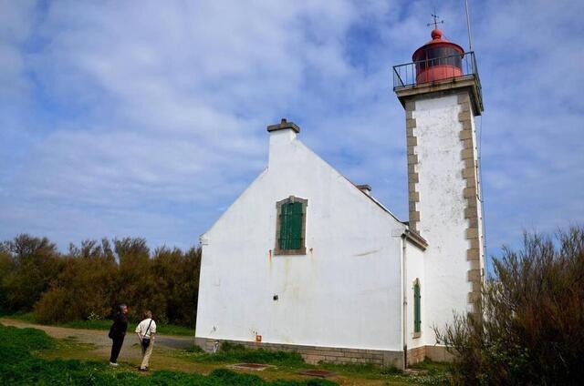 photo le phare de la pointe des chats, dans l’île de groix  ©  ouest france archives