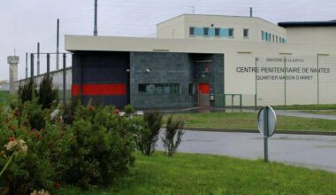 Début d’incendie devant la maison d’arrêt de Nantes : un suspect interpellé