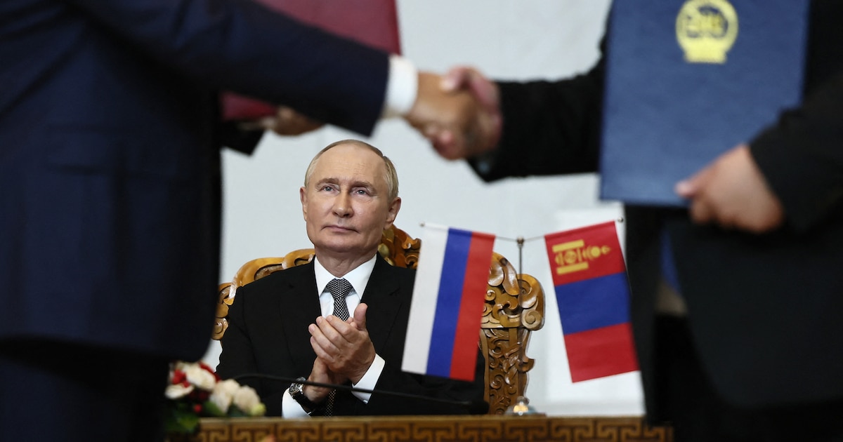 Vladimir Poutine en septembre 2024