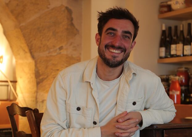 Guillaume Gregoris  a lancé son restaurant en 2021, dans les monts du Lyonnais. Copyright DR/Semo.