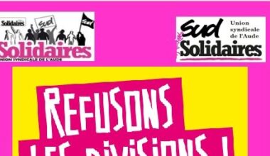 19 MAI 2025 à Montpellier : soutien régional SUD SOLIDAIRES à Hans et à toutes les victimes du racisme