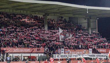 un supporter du FC Rouen en garde à vue