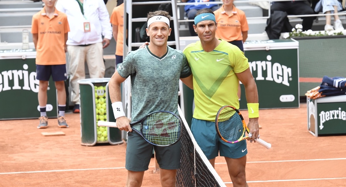ATP - Monte Carlo > Ruud : "Avant de rentrer sur le court pour affronter Rafa Nadal en finale de Roland-Garros, je me suis revu à 14 ans, spectateur du Central assistant à l'un de ses nombreux sacres. Quand tu le vois de l'autre côté du filet, c'est plutôt surréaliste !"