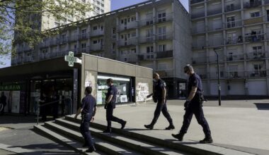 Une patrouille de police dans le quartier Villejean de Rennes (image d'illustration). PHOTO © Mathieu Pattier/SIPA