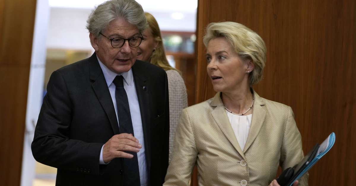 Thierry Breton accuse Donald Trump d’humilier Ursula von der Leyen et l’Union européenne