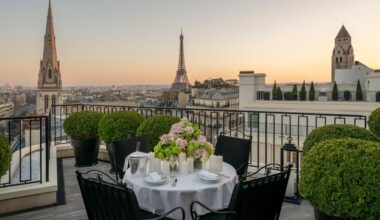 La nouvelle suite Penthouse du Four Seasons Hôtel George V à Paris