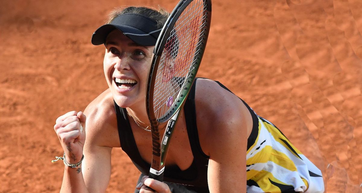WTA - Rouen > Après son titre, Elina Svitolina met au défi son mari, Gaël Monfils : "Ça fait un partout maintenant !"