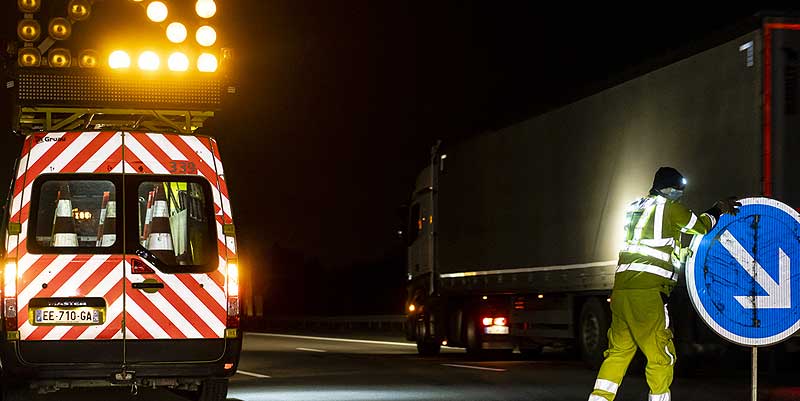 illustration de A63 Sortie Ondres n°7 fermée direction Bordeaux
