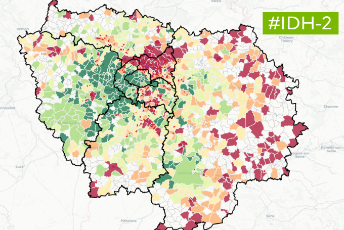 Indice de développement humain régionalisé (IDH-2) : observer les inégalités sociales et territoriales de santé pour orienter l’action