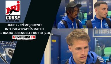 J32 - Interview d'après match : SC Bastia