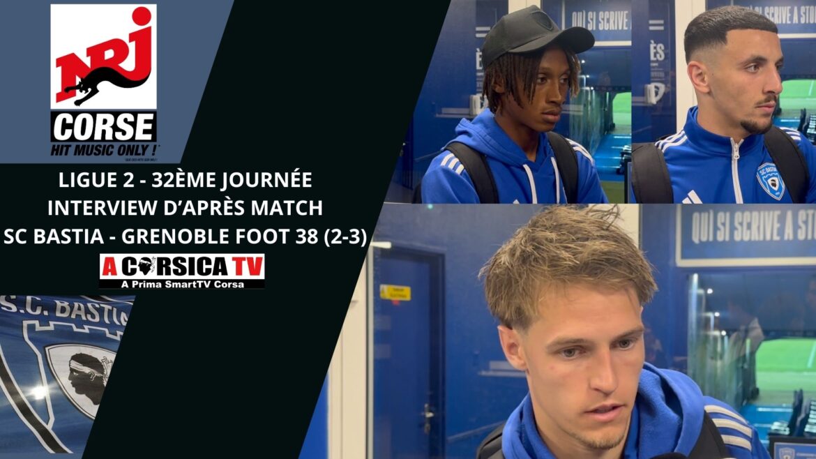 J32 - Interview d'après match : SC Bastia