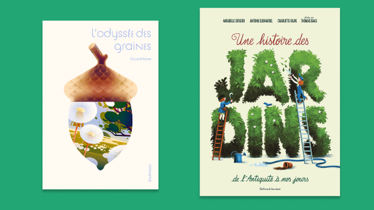 Toute la beauté des jardins et l’ingéniosité du monde végétal : notre sélection livres du mois 100% nature !