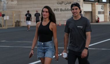 Marc Marquez et Gemma, reco en duo (Gold & Goose)