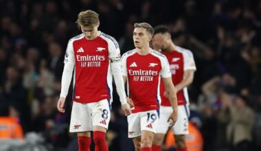 avant Paris, Arsenal concède le nul à domicile face à Crystal Palace