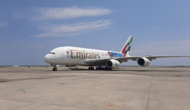 à l'aéroport, la compagnie passe ce cap symbolique avec l'A380