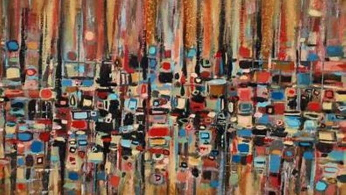 Peinture d'Abdelkader Guermaz